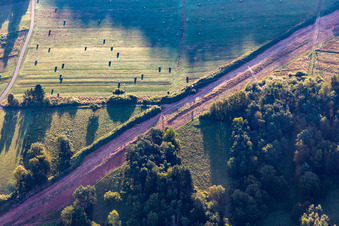 Route for the reconstruction of the 51 km section of the Trans-Europe Natural Gas Pipeline (TENP-I between the Netherlands and Switzerland) between Mittelbrunn and Klingenmünster in Spirkelbach in the state Rhineland-Palatinate, Germany