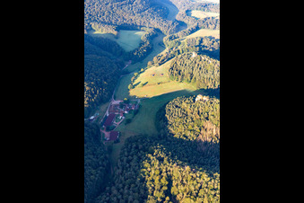 Bärenbrunner Hof in the Bärenbrunnertal in Busenberg in the state Rhineland-Palatinate, Germany