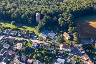 St. Joseph and Zauberwald Daycare Center at the Water Tower in the district Erlenbrunn in Pirmasens in the state Rhineland-Palatinate, Germany
