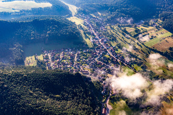 From the west in Schindhard in the state Rhineland-Palatinate, Germany