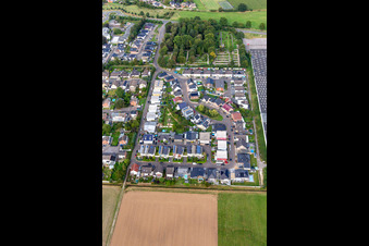 Korbmacherstraße in the district Hilfarth in Hückelhoven in the state North Rhine-Westphalia, Germany