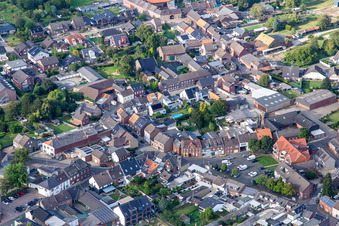 At the Maar in the district Kückhoven in Erkelenz in the state North Rhine-Westphalia, Germany