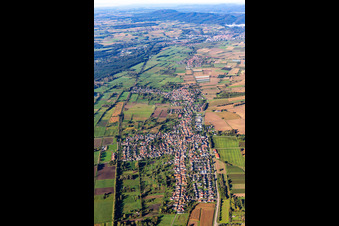 From the east in Kapsweyer in the state Rhineland-Palatinate, Germany