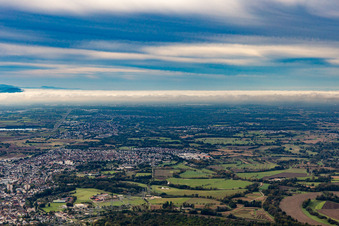 District Mörsch in Rheinstetten in the state Baden-Wuerttemberg, Germany