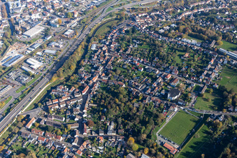 District Bubenhausen in Zweibrücken in the state Rhineland-Palatinate, Germany