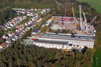 Onroad GmbH (special and heavy transport, crane transfers, crane work) in the district Bierbach in Blieskastel in the state Saarland, Germany out of the air