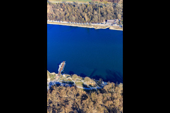 Rhine ferry to Leopoldshafen in Leimersheim in the state Rhineland-Palatinate, Germany