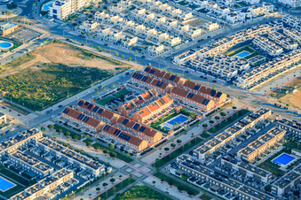 Terraced house development on C. Emilio Marchena Caro in Dos Hermanas in the state Seville, Spain