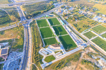 Sports Stadiums Ciudad Deportiva Rafael Gordillo • Real Betis Balompié in Dos Hermanas in the state Seville, Spain