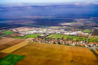 Am Horst industrial area in the district Minderslachen in Kandel in the state Rhineland-Palatinate, Germany