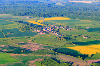 BISPING district from the west in Belles-Forêts in the state Moselle, France