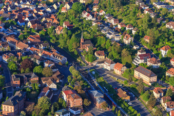 Christ Church in Tauberbischofsheim in the state Baden-Wuerttemberg, Germany