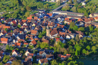 Evangelical Church in the district Edelfingen in Bad Mergentheim in the state Baden-Wuerttemberg, Germany