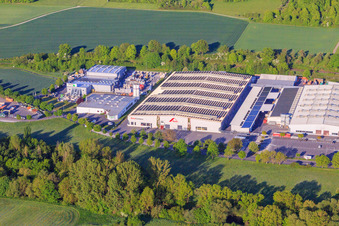 Roto Campus and Roto Frank DST Produktions-GmbH as well as MAAS Bauzentrum GmbH in the district Edelfingen in Bad Mergentheim in the state Baden-Wuerttemberg, Germany