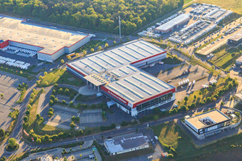 WAREMA Sun Forum in the district Bettingen in Wertheim in the state Baden-Wuerttemberg, Germany