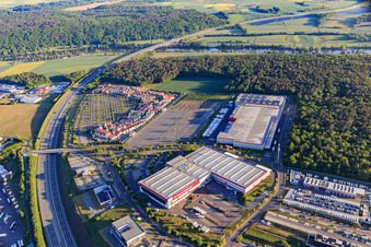 Outlet Wertheim Village, Warema and McRent Wertheim in the district Bettingen in Wertheim in the state Baden-Wuerttemberg, Germany