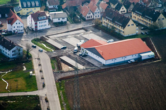 New Netto market building in Kandel in the state Rhineland-Palatinate, Germany