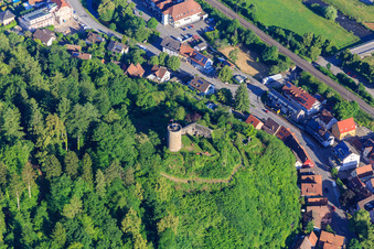Husen Castle in the Gummenwald in Hausach in the state Baden-Wuerttemberg, Germany