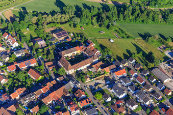 Monastery Wonnental in the district Wonnental in Kenzingen in the state Baden-Wuerttemberg, Germany