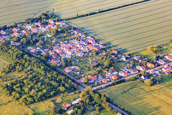 Karl-Marx-Straße settlement in Aschersleben in the state Saxony-Anhalt, Germany