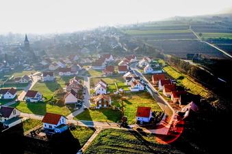 At the Anheide in the district Schaidt in Wörth am Rhein in the state Rhineland-Palatinate, Germany