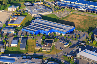 Berner Feld commercial area with AMR GmbH in Rottweil in the state Baden-Wuerttemberg, Germany