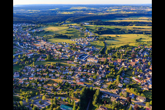 Rodt district from the south in Loßburg in the state Baden-Wuerttemberg, Germany