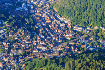 City center in Schramberg in the state Baden-Wuerttemberg, Germany