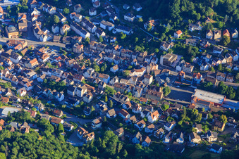 City center in Schramberg in the state Baden-Wuerttemberg, Germany