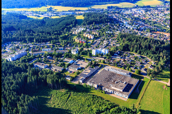 Location view with SCHMIDT Technology GmbH in the district Saint Georgen im Schwarzwald in St. Georgen im Schwarzwald in the state Baden-Wuerttemberg, Germany