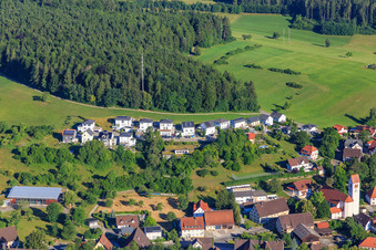 New development area Am Glöckenberg in the district Weilersbach in Villingen-Schwenningen in the state Baden-Wuerttemberg, Germany