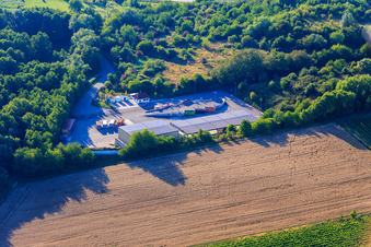 Recycling Center South SÜW in the district Ingenheim in Billigheim-Ingenheim in the state Rhineland-Palatinate, Germany
