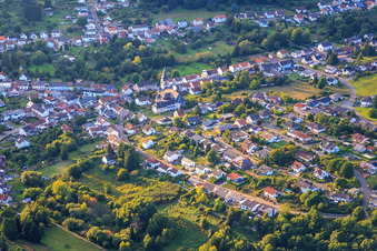 Church of St. Mauritius in the district Haustadt in Beckingen in the state Saarland, Germany