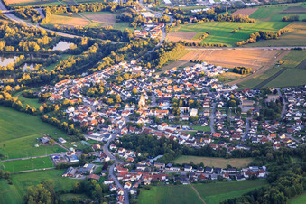From the north in the district Schwemlingen in Merzig in the state Saarland, Germany