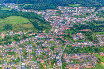 From the northwest in the district Düppenweiler in Beckingen in the state Saarland, Germany