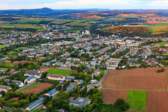 From the west in Lebach in the state Saarland, Germany