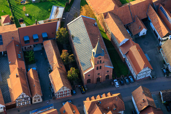 Protestant Church Steinweiler in Steinweiler in the state Rhineland-Palatinate, Germany
