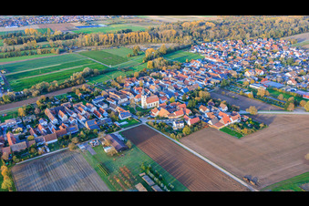 From the southwest in Freisbach in the state Rhineland-Palatinate, Germany