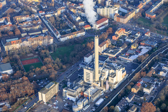 GML – Gemeinschafts-Müllheizkraftwerk Ludwigshafen GmbH in the district Hemshof in Ludwigshafen am Rhein in the state Rhineland-Palatinate, Germany
