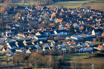 At the highest in Rohrbach in the state Rhineland-Palatinate, Germany
