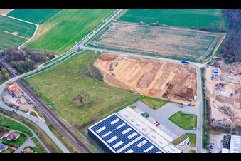 Expansion of the Große Ahlmühle industrial park in Rohrbach in the state Rhineland-Palatinate, Germany