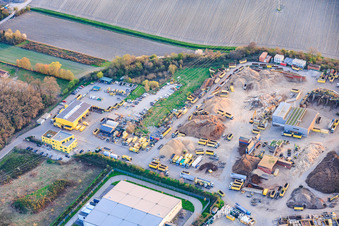 Recycling Center Mutterstadt/Limburgerhof and Zeller Recycling GmbH (container service, waste disposal, recycling, renewable energy, composting) in Mutterstadt in the state Rhineland-Palatinate, Germany