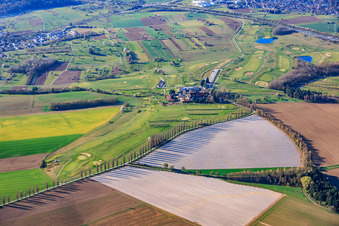 Golf course Golfpark Karlsruhe - GOLF absolute at the riding stable Gut Batzenhof in the district Hohenwettersbach in Karlsruhe in the state Baden-Wuerttemberg, Germany