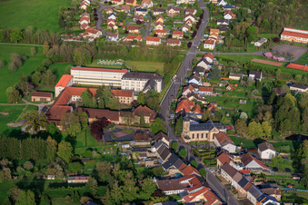 Clos du Chateau Festival Hall, Mayor's Office and Primary School in Neufgrange in the state Moselle, France