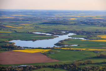 Etang Du Bischwald nature reserve in Bistroff in the state Moselle, France