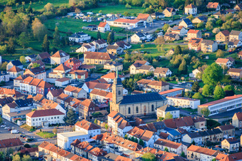 Church of Saint-Pierre-et-Saint-Paul de Puttelange-aux-Lacs in Puttelange-aux-Lacs in the state Moselle, France
