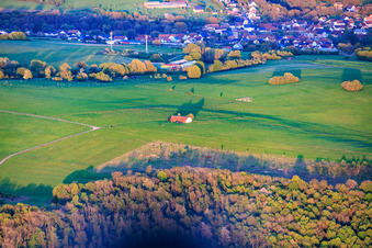 UL L'oiseau blanc airfield Achen in Achen in the state Moselle, France