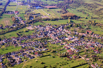 From the northeast in the district Reinheim in Gersheim in the state Saarland, Germany