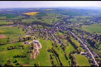 From the west in Achen in the state Moselle, France