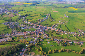From the southwest in Hundling in the state Moselle, France